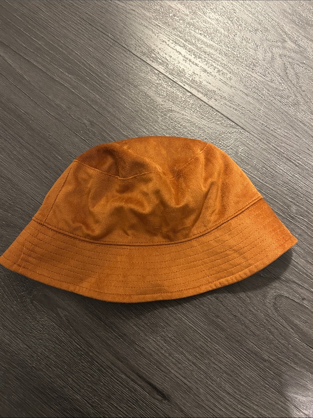 Anthropologie Burnt Orange Bucket Hat